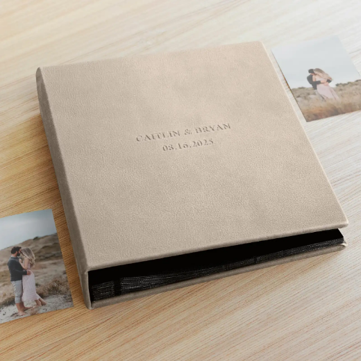 Picture of Eco Leather Ring Binder Photo Album for 100-1000 4x6 Photos