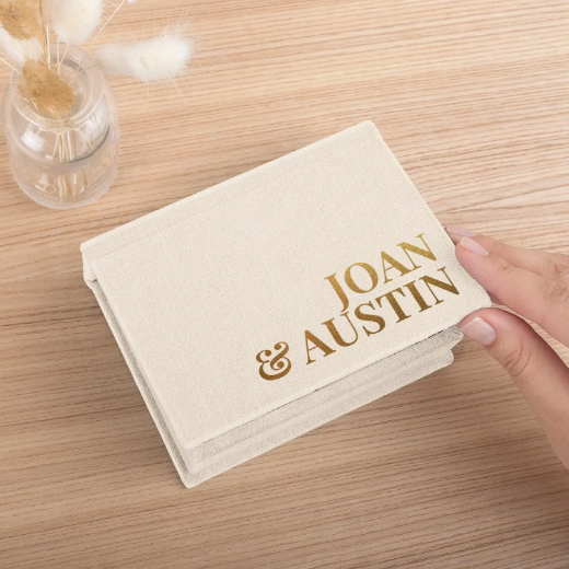 Picture of Linen Keepsake Box for Instant Photos