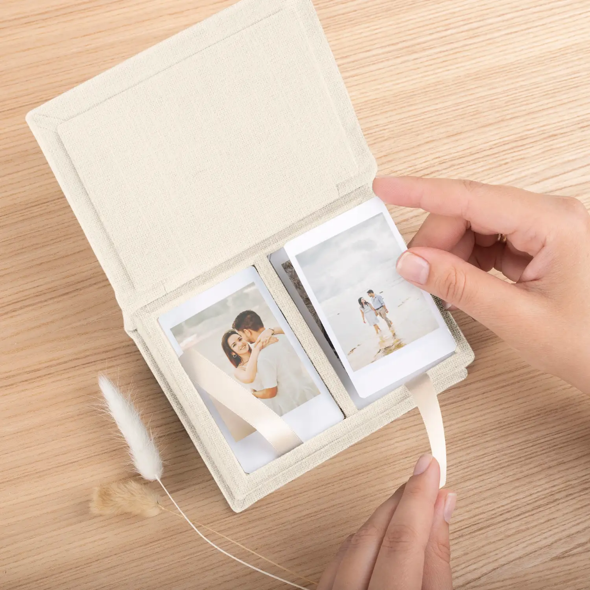Picture of Linen Keepsake Box for Instant Photos