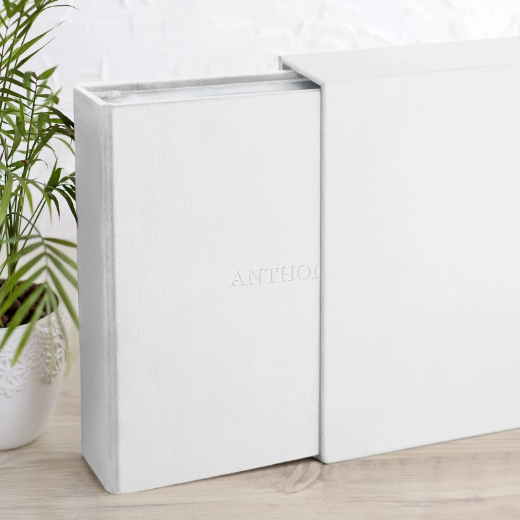 Picture of Eco Leather Baby Slip In Photo Album for 8x10 Photos