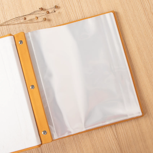 Picture of Leather Baby Slip In Photo Album for 8x10 Photos