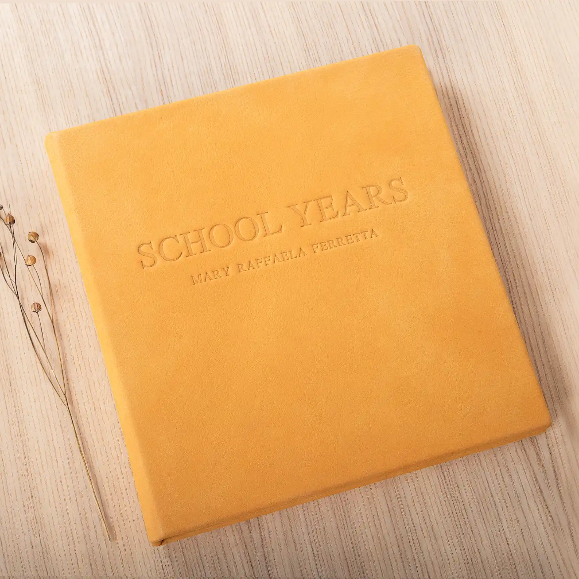 Picture of Leather Baby Slip In Photo Album for 8x10 Photos