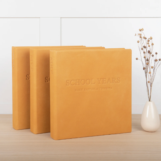 Picture of Leather Baby Slip In Photo Album for 8x10 Photos