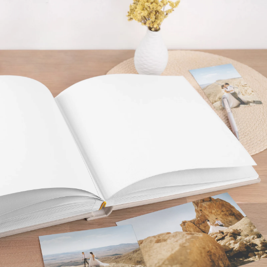 Picture of Velvet Traditional Photo Album, Photo Window