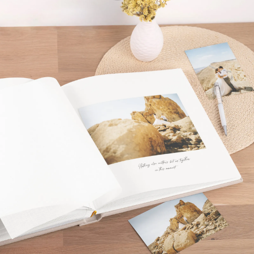 Picture of Velvet Traditional Photo Album, Photo Window