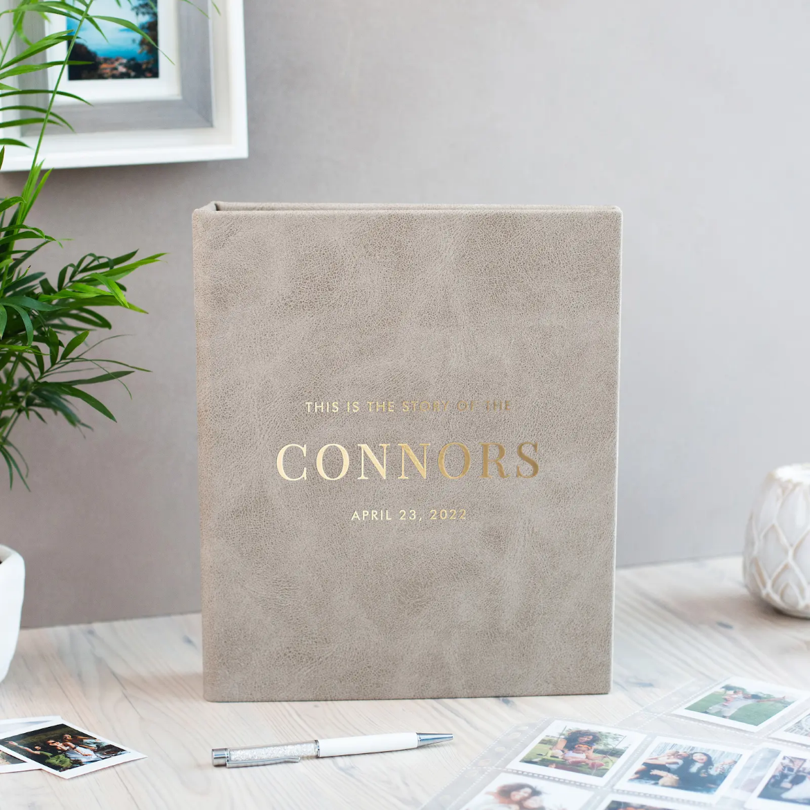 Picture of Suede Instax Mini Photo Album