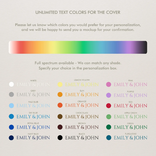 Picture of Eco Leather Menu Book, UV