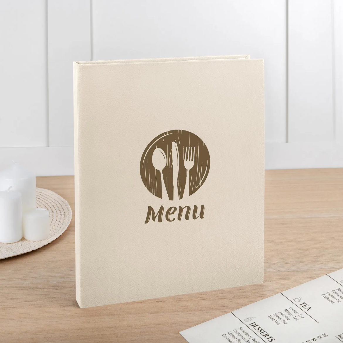 Picture of Eco Leather Menu Book, UV