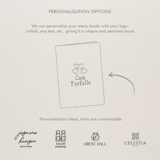 Picture of Eco Leather Menu Book, UV