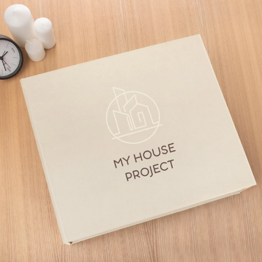 Picture of Eco Leather Ring Binder Box, UV