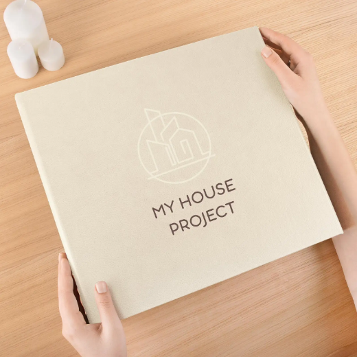 Picture of Eco Leather Ring Binder Box, UV