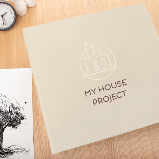 Picture of Eco Leather Ring Binder Box, UV