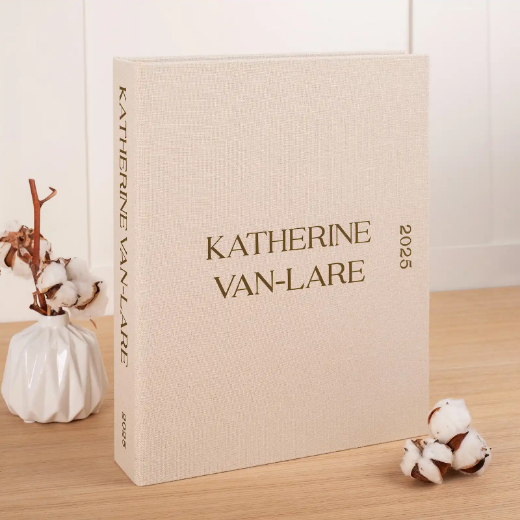 Picture of Linen Slip In Photo Album for 8x12 Photos